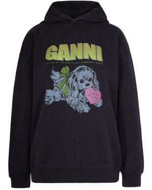 Ganni Hoodies - Negro