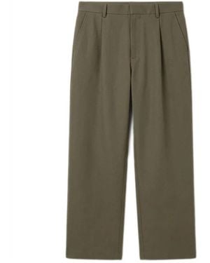 Closed Wide Trousers - Green
