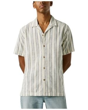 Pepe Jeans Short Sleeve Shirts - White