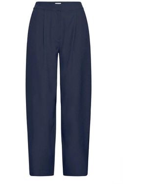 Ichi Tapered Trousers - Azul