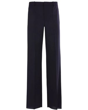 Saint Laurent Wide Trousers - Blue