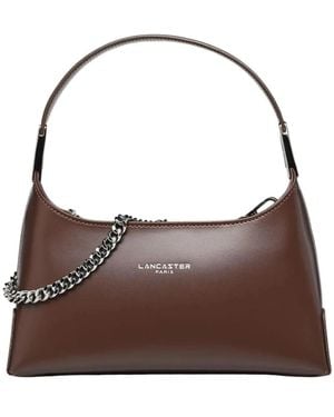 Lancaster Elegante Handtasche Mit Reißverschluss Suave Ace Braun