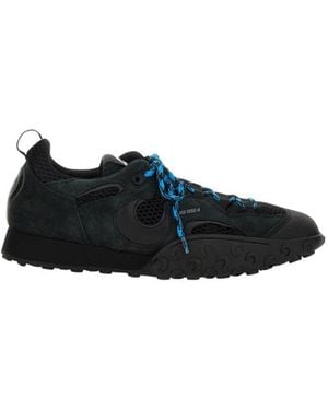 Marine Serre Schoenen ,Zwart ,Leer Ms Rise Tyko - Blauw