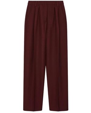 Marella Wide Trousers - Morado