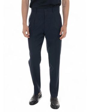 hindustrie Slim-Fit Trousers - Blue