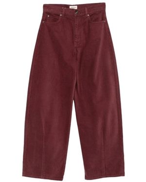 Weekend by Maxmara Wkdtania Weite Hose - Rot