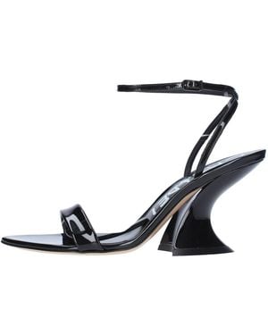 Casadei Schoenen ,Zwart ,Leer Elodie Sandalen