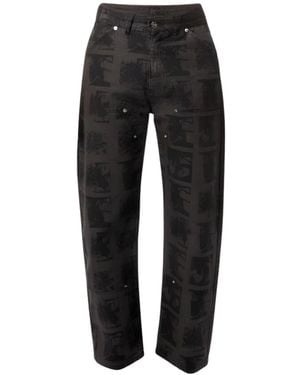 Rassvet (PACCBET) Straight Trousers - Black