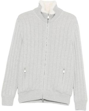 La Fileria Cardigans - White