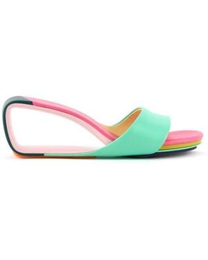 United Nude Schoenen ,Veelkleurig ,Wedges - Groen