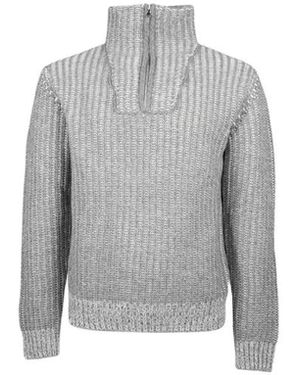 Lubiam Rollkragenpullover - Grau