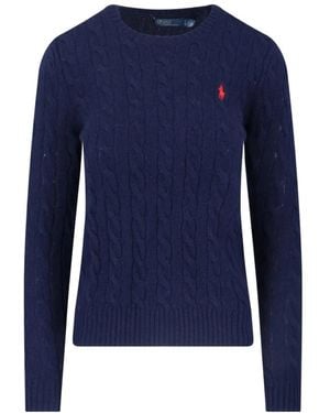 Ralph Lauren Round-Neck Knitwear - Blue