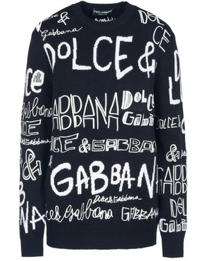 Dolce & Gabbana Herren Pullover, Vielseitig Und Stilvoll - Blau
