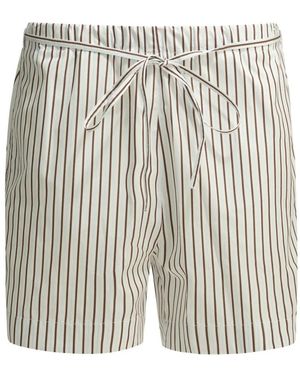 Loulou de Saison Short Shorts - Blanco