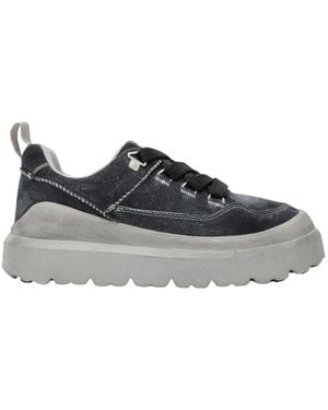 UGG Schoenen ,Zwart ,Suède Neumel Platform Sneaker - Grijs