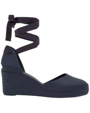 Castañer Schoenen ,Blauw ,Katoen Careen Wedge Espadrille