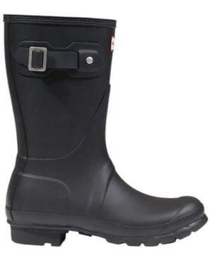 HUNTER Rain Boots - Negro
