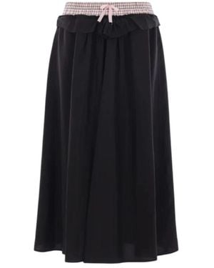 Maison Margiela Midi Skirts - Black