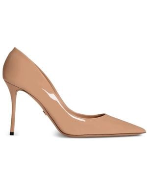 Dolce & Gabbana Lakleren Pumps - Wit