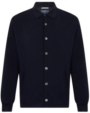 Fedeli Bomber Jackets - Blue
