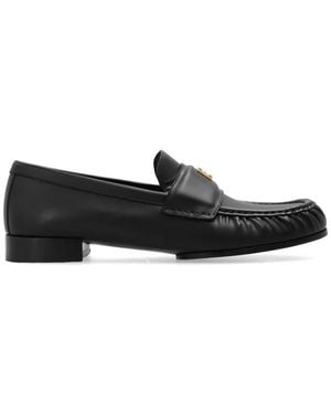 Givenchy Schoenen ,Zwart ,Leer Leren Loafers