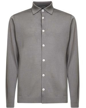 Lardini Casual Shirts - Grey