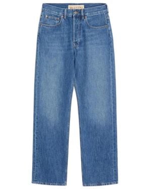 Valentino Straight Fit Jeans - Blue