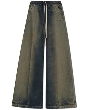 Rick Owens Wide Jeans - Grigio