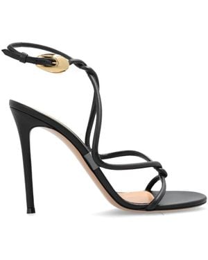 Gianvito Rossi High Heel Sandals - Metallic