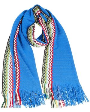 Missoni Winter Scarves - Blue