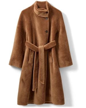 Sofie Schnoor Belted Coats - Brown