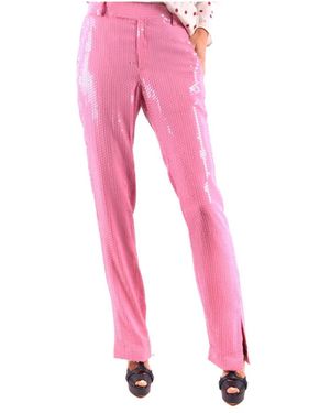 MSGM Wide Trousers - Pink