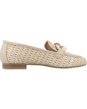 Carmela Stylische loafers für frauen - Natur