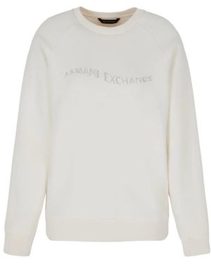 ARMANI EXCHANGE Sweatshirts - White
