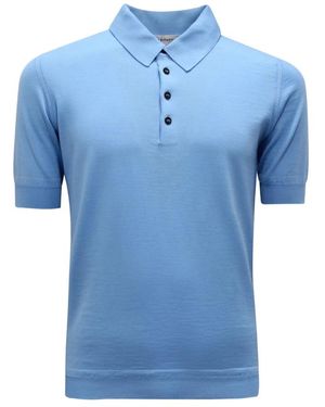 GOES BOTANICAL Polo Shirts - Blue