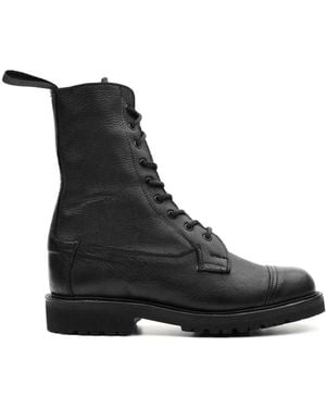 Tricker's Lace-Up Boots - Black
