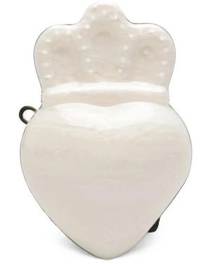 Simone Rocha Crossbody Claddagh Tasche - Natur