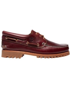 Timberland 3-Eye Lug Handsewn Bootsschuh - Rot
