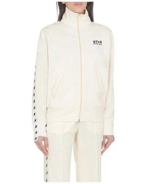Golden Goose Zip-Throughs - White