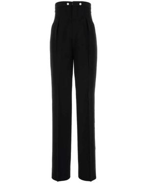Maison Margiela Wide Trousers - Negro