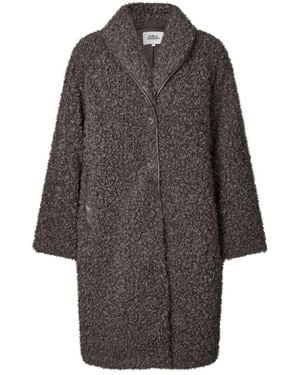 Lolly's Laundry Single-Breasted Coats - Grijs