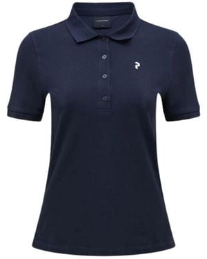 Peak Performance Polo Shirts - Azul