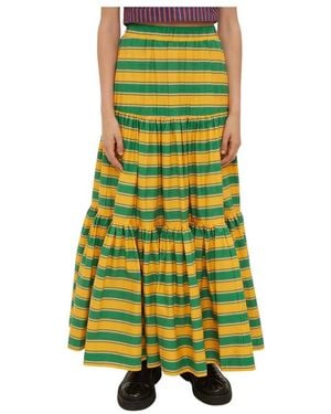 La DoubleJ Maxi Skirts - Green