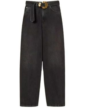 Twinset Loose-Fit Jeans - Nero