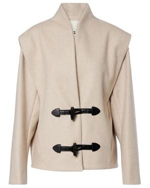 Isabel Marant Single-Breasted Coats - Neutro