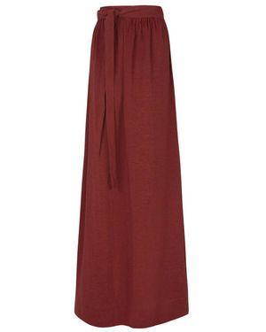 Cortana Maxi Skirts - Red