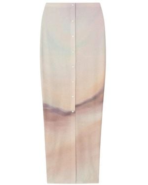 Nanushka Midi Skirts - Neutro