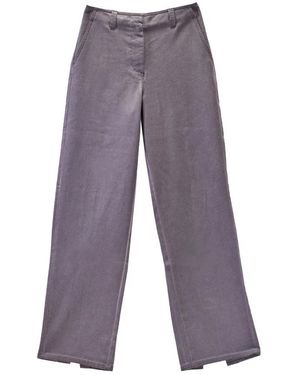 Sunnei Fit Loose Pants - Lila