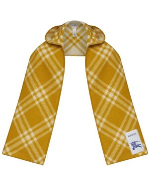Burberry Winter Scarves - Geel