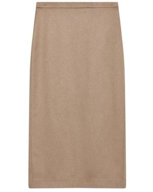 Max Mara Midi Skirts - Brown